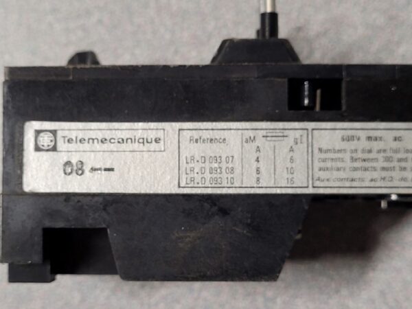 Relais de protection thermique LR1-D09308 2.5-4A – Image 2