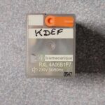Relais miniature embrochable RXL4A06B1P7