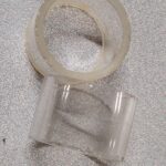 Colonne D50x4 en verre borosilicate