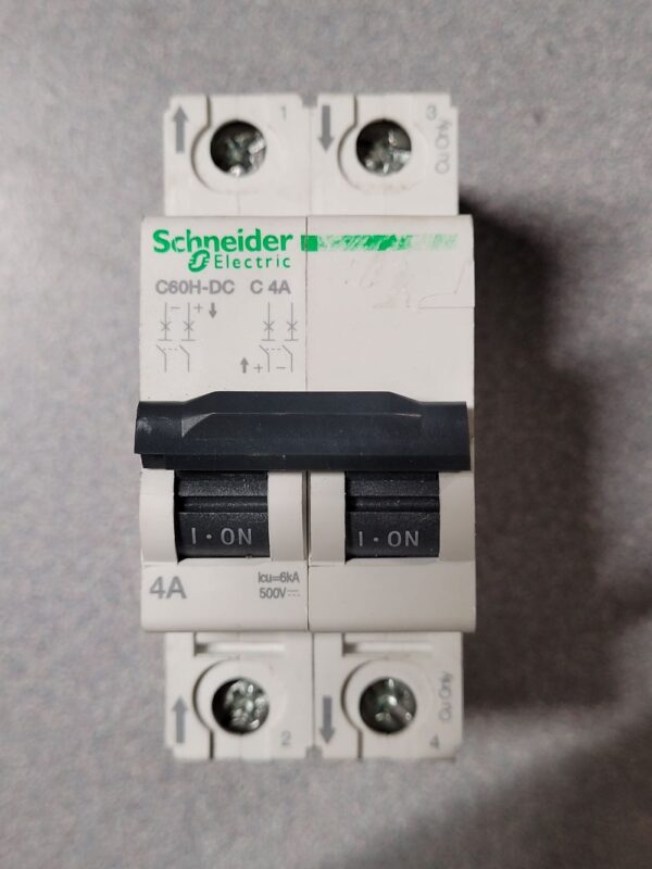 Disjoncteur 2P C60H-DC C4A – Image 1