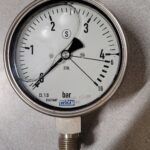 Manomètre à glycérine 0-4 bars