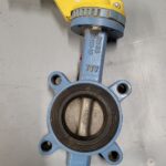 Vanne papillon DN65 PN16 avec poignée de manœuvre