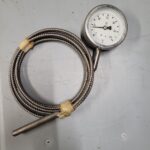 Thermomètre 0-120°C avec flexible et sonde lg2m