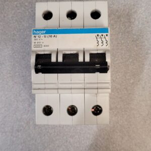 Disjoncteur 3P 10A N°12U