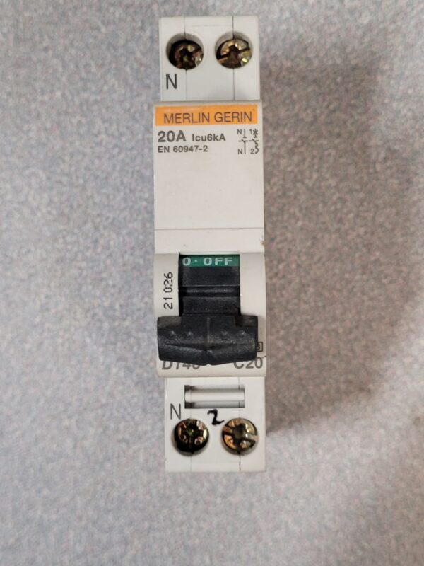 Disjoncteur 1P+N 21026 – Image 1