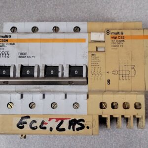 Disjoncteur + Différentiel 4P 20146+20342