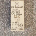 Relais miniature embrochable RSB2A080BD