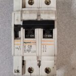 Disjoncteur 2P C8 01929 + contact auxiliaire