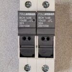 Porte fusibles 2P BCH1x38