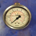 Manomètre à glycérine 0-10 bars