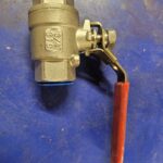 Vanne 1/4 de tour-3/4 pouce-FF-Inox