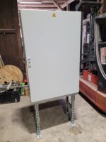 Coffret électrique sur pieds 790x1200x300