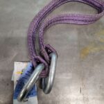 Sangle plate à anneaux 1T - 0.8m