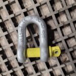 Manille de levage droite 0.25T