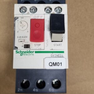 Disjoncteur moteur 0.4-0.63A GV2 ME04 avec contact aux.