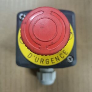Boitier d'arrêt d'urgence