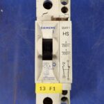 Disjoncteur 1P 5SX5 C1.6 avec contacts auxiliaires