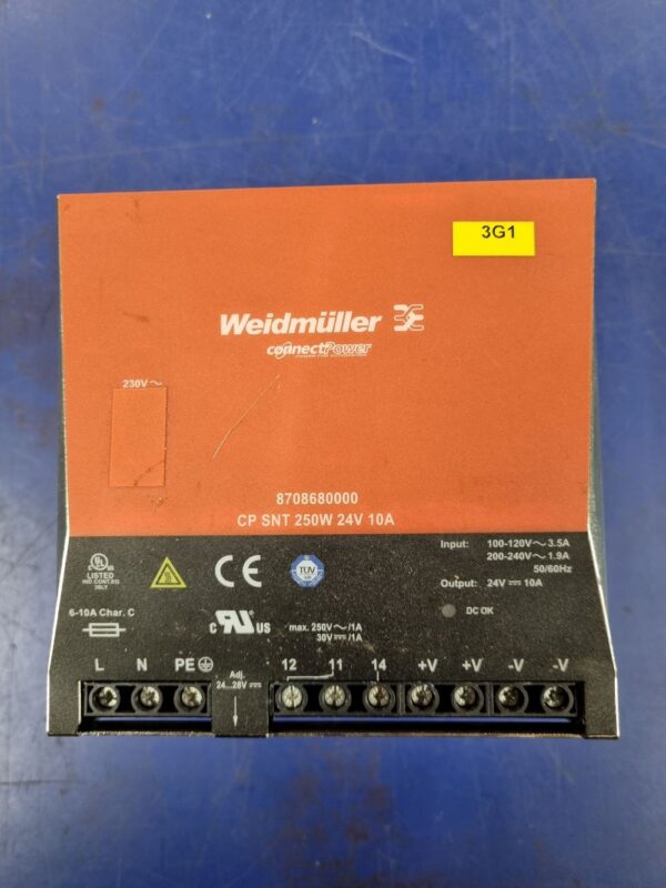 Alimentation CP SNT 250W 24V 10A – Image 1