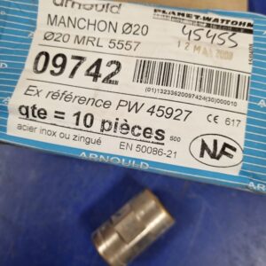 Manchon TKT Diamètre 20 - 09742