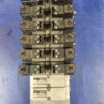 Ensemble 6 distributeurs pneumatiques 0820051501 sur embases