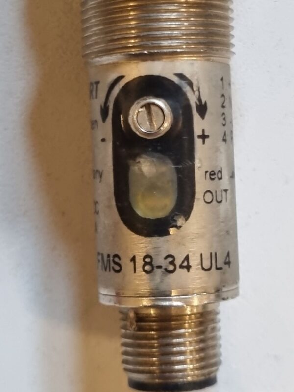 Amplificateur FMS18-34-UL4 + fibre optique M18 Lg500mm – Image 2