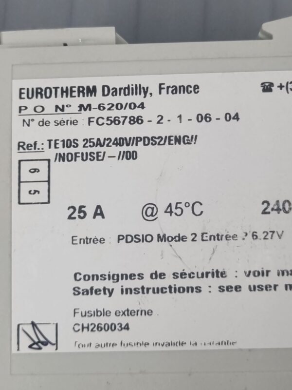 Contacteur statique TE10S 25A - 240V – Image 3