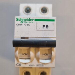 Disjoncteur 2P IC 60N C6A