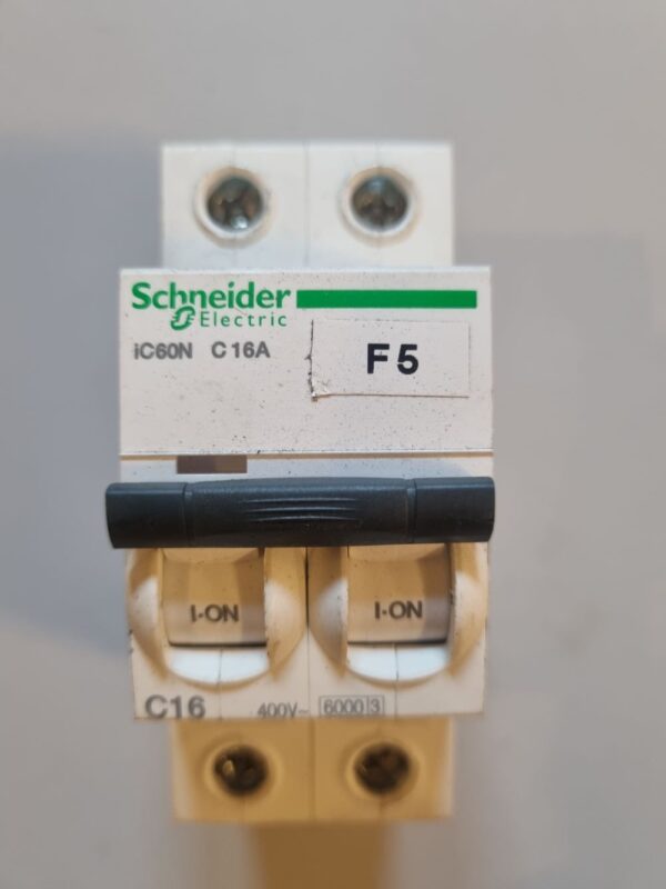 Disjoncteur 2P iC60N C16A – Image 1