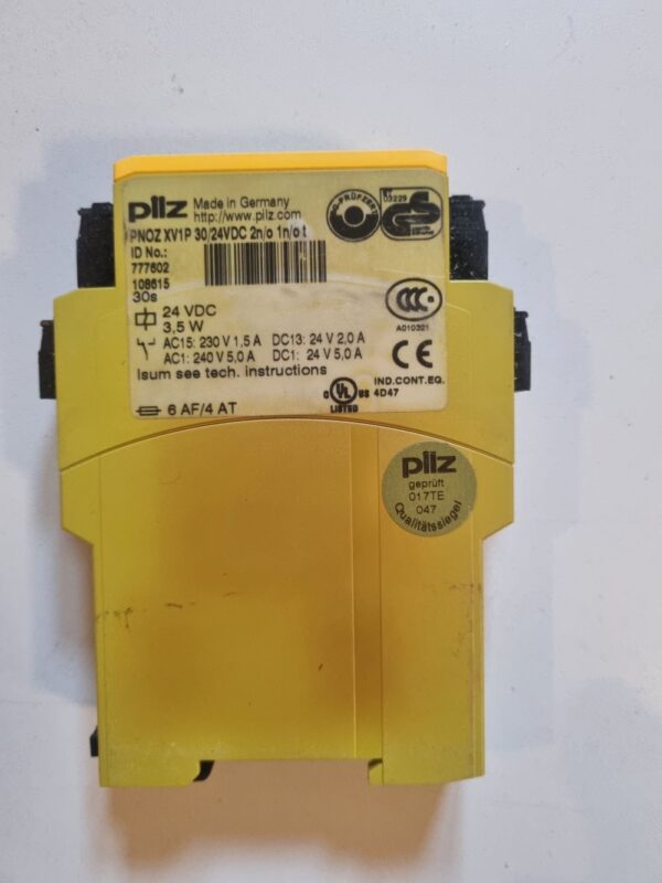 Relais de sécurité PNOZ XV1P30/24VDC - 777602 – Image 2