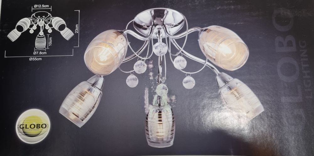 20251201_144613 Plafonnier central 5 lampes 56688-5 – Image 1