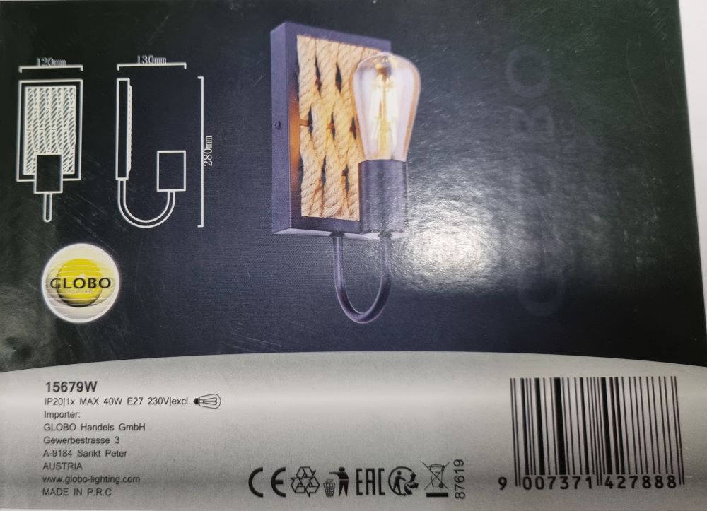 20251201_155006 Applique murale 15679W – Image 1