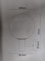 Applique murale extérieure 31860W – Image 2