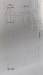 Lampe extérieure sur pied 31357 – Image 2