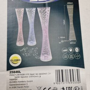 Lampe sur pied 25846L