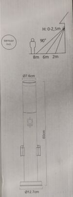 Lampe extérieure sur pied 3153KSLED – Image 2