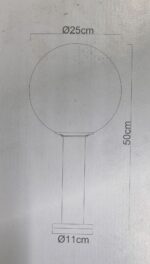 Lampe extérieure sur pied 31867 – Image 2