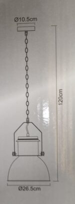 Plafonnier 1 lampe 15281 – Image 2