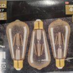 Ampoule Led E27- 35W/4W - 400lm  - Boite de 3
