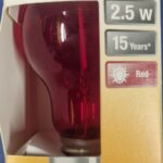 Ampoule Led E27 -2.5W - Rouge