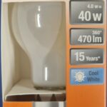 Ampoule Led B22D - 40W/4W - 470lm - Cool white - classe E