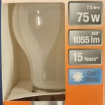 Ampoule Led B22D - 75W/7.5W - 1055lm - Cool white - classe D
