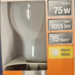 Ampoule Led B22D - 75W/7.5W - 1055lm - Warm white - classe D