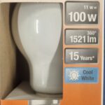 Ampoule Led E27- 100W/11W - 1521lm - Cool white - classe D