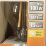 Ampoule Led E27- 100W/11W - 1521lm - Warm white - classe D