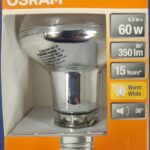 Ampoule Led E27- 60W/4.3W - 350lm - Warm white - classe F