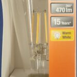 Ampoule Led E27- 40W/4W - 470lm - Warm white - classe E