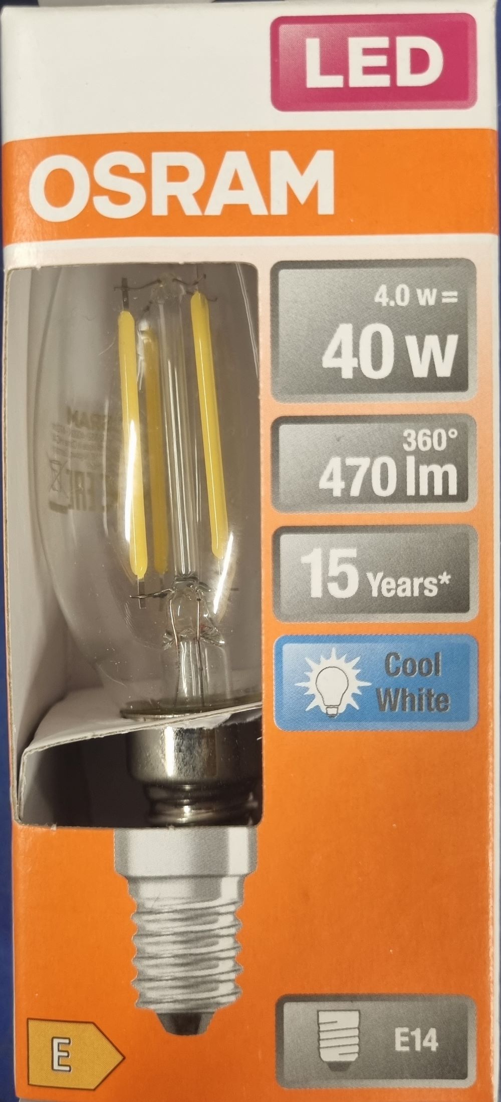 20251220_131755 Ampoule Led E27- 75W/9W - 1050lm -Warm white - classe E – Image 1