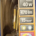 Ampoule Led E14- 40W/4W - 470lm - Warm white click - classe E