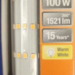 Led crayon R7S - 100W/13W - 1521lm - Warm white - classe E