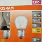 Ampoule Led E27- 40W/4W - 470lm - Warm white - classe E - Boite de 2